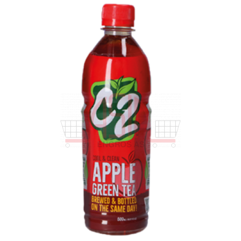 C2 GREEN TEA APPLE DRINK 24X500ml